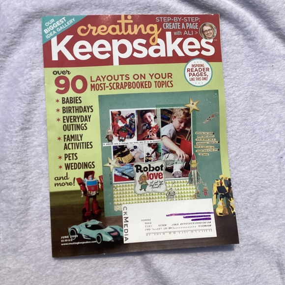 8 Creating Keepsakes Crafting Scrapbook Magazines - Picture 4 of 11